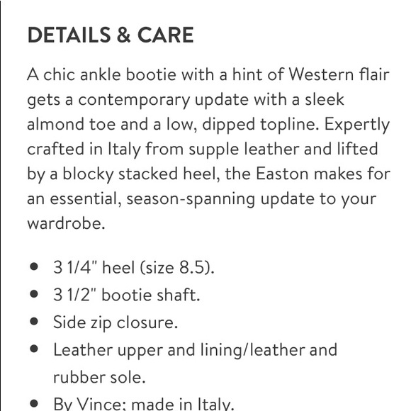 Vince Easton Bootie - Picture 8 of 8